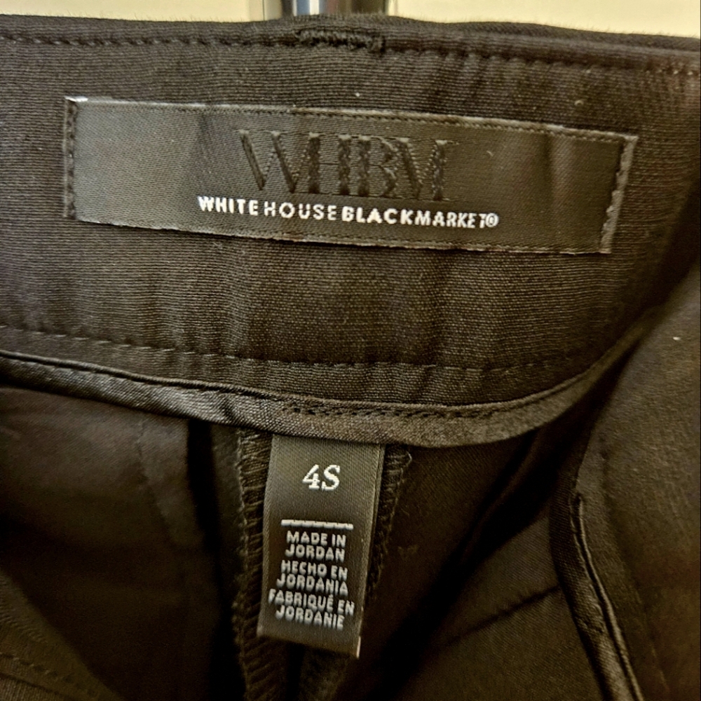 White House Black Market black bootcut tailored pants - Picture 5 of 5